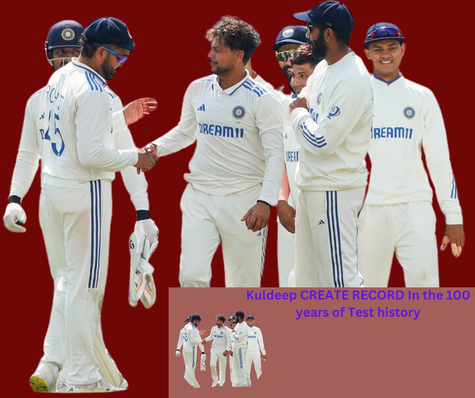 Kuldeep CREATE RECORD In the 100 years of Test history