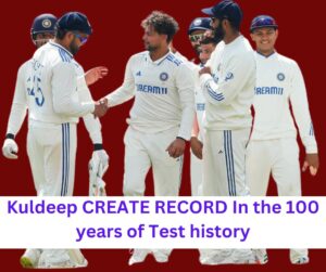 Kuldeep CREATE RECORD In the 100 years of Test history