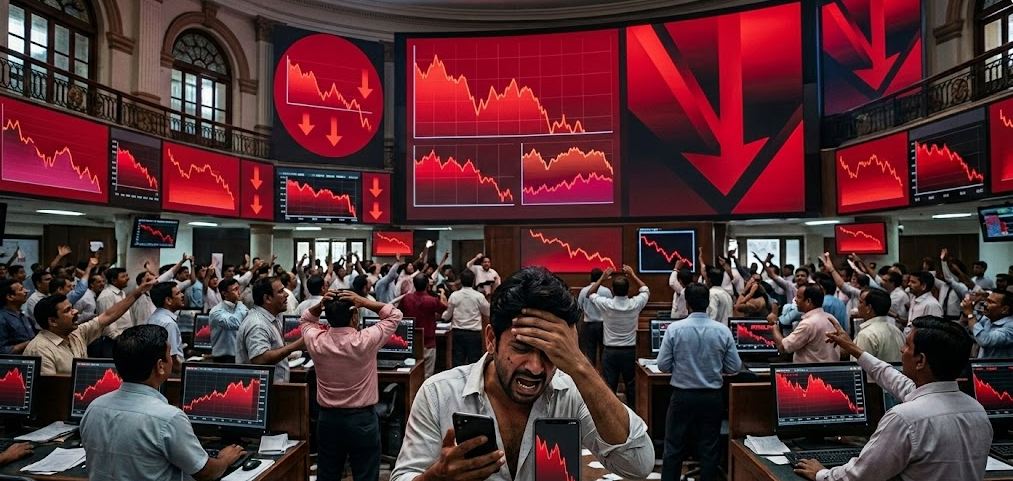 Black Friday' on Dalal Street February 27 2026 दलाल स्ट्रीट पर 'ब्लैक फ्राइडे'